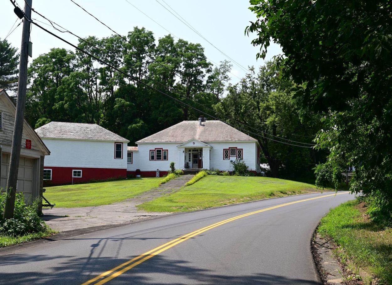 From Corinth Beach and Back - Jennifer Kietzman, South Corinth School, Now a Private Residence