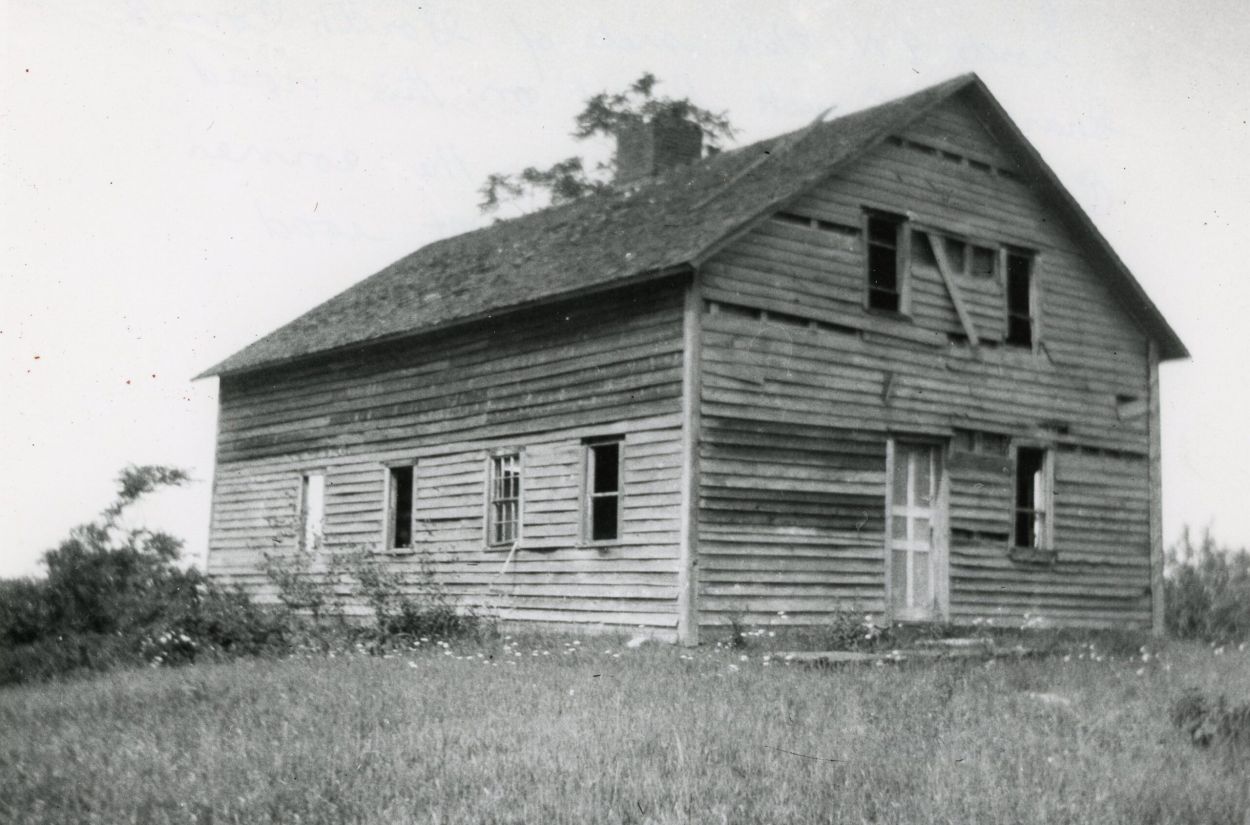 Corinth Museum, Wilson Homestead on the Road from the Reservoir to Wells Road