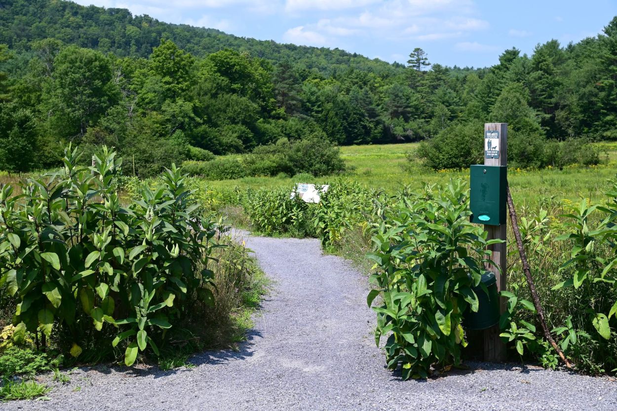 Dean Farm Heritage Trails - Jennifer Kietzman, Entrance to ADA Accessible Trails on West Side of Murray Road